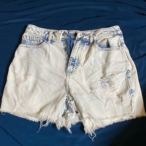 Fashion Nova High Waist Womens Shorts Size:7